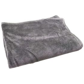 Car Cleaning Towel Sanding Absorbent Wash Car Wipes (Option: Gray-40x60cm)
